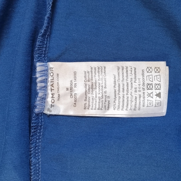 Tom Tailor 3/4 sleeve top - Picture 4 of 4